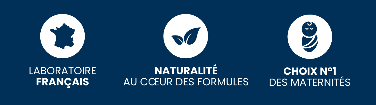  Fabrication française, ingrédients d'origine naturelle et partenaire des soignants